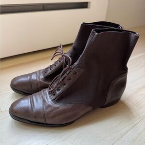 Giorgio Armani Leather Boots